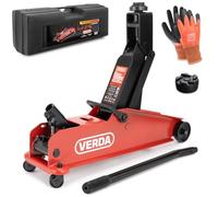 Hydraulischer Wagenheber 3T für SUV mit Koffer, 192-530 mm, Gummi, Montagehandschuhe Heber für Geländewagen, SUV, Jeep Hydraulischer Rangierwagenheber Wohnmobil Profi Auto Heber