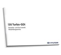 Hyundai i30 Deutsches Serviceheft 2018-2021