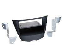 Hyundai Veloster ab 2011 Autoradio Doppel 2 1 DIN Radio Einbau Blende + Fach