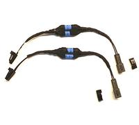 HZ-DESIGN Adapterkabel zum Umrüsten auf LED Kennzeichenbeleuchtung kompatibel mit Polo 6R Touran ab 2011