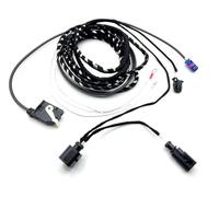 HZ-DESIGN Kabelbaum Kabelsatz Adapter Kabel RFK zur Nachrüstung der Emblem Rückfahrkamera kompatibel mit Golf 6 Beetle 5C