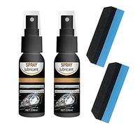 HZXY 2 x 100 ml Scheinwerfer-Spray, leistungsstarkes fortschrittliches Scheinwerfer-Reparaturmittel mit Schwamm-Set, Scheinwerfer-Update-Polierspray, hält klare Scheinwerfer-Beschichtung
