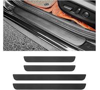 IACNAY Auto Kohlefaser Einstiegsleisten Schutz für VW T7 Multivan, Kratzfest Türschwellenschutzleiste Scheuerschutz Welcome Pedal Strip Scuff Plate Türschwelle