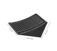 ibasenice 2 Stück Gummi Unterlegkeile Pkw LKW Wohnmobil rutschfeste Reifenkeile Kompakt Robust für Wohnwagen und Anhänger Radstopp