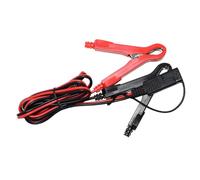 ibasenice Motorrad Ladekabel Sae Krokodilklemmen Adapter 100cm 12 V 10 A 18 Awg mit Inline Sicherung für Autobatterie Solarmodul Anschluss