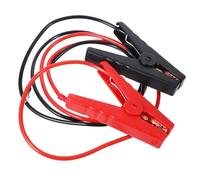 ibasenice Tragbare Starthilfekabel Geeignet für Autobatterie Stabile Elektrische Verbindung 2 Stück mit Gummi und Kupfer Praktische Batterieclip Klemmen in Rot und Schwarz