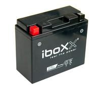 Iboxx Motorrad Gel Batterie YT12B-4, 12 Volt, 10 Ah, komplett geschlossen