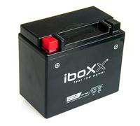 Iboxx Motorrad Gel Batterie YTX12-BS, 12 Volt, 10 Ah, komplett geschlossen