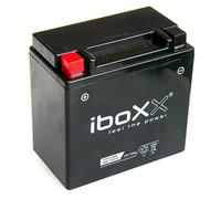 Iboxx Motorrad Gel Batterie YTX14-BS, 12 Volt, 12 Ah, komplett geschlossen