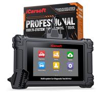 iCarsoft DE V4.0 Vollsystem Bidirektionales Diagnose-Scan-Tool für die meisten Mercedes-Benz, BMW, V.A.G und Porsche Manufacturing Group Automodelle OBD2 Scanner bis zu 42 Service Live Daten Auto