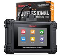 iCarsoft US V4.0 Bidirektionales Diagnosegerät für GM/Ford/Jeep + 2 optionale Automarke, Vollsystem-OBD2-Scanner mit 39 Services für US-Marken, aktiver Test, Auto-VIN, lebenslange Aktualisierung