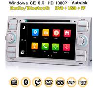iFreGo 7" HD Autoradio GPS DVD SD Navigation Für FORD Galaxy Transit Bus Connect
