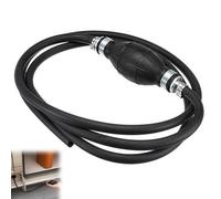 ikBrtaiay Benzinschlauch mit Pumpball, Handpumpe Umfüllpumpe Absaugpumpe für Benzin,Wasser, Öl, Flüssigkeits, Universal Hand Kraftstoff Umfüllpumpe für Boot Auto Fahrzeug(8 mm)
