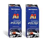 ILODA 2X 500ml Dr. Wack A1 Speed Polish, Autopolitur für alle Lacke mit Carnauba-Wachs für Lack-Versiegelung bis 3 Monate, Politur für Auto, Lackschutz