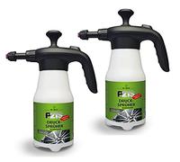 ILODA 2X Dr. Wack P21S Druck-Sprüher leer für 925ml P21S Felgen-Reiniger, Pumpsprüher, Handsprüher für Müheloses Aufsprühen von P21S Felgen-Gelreinigern in Sekunden, Profi-Felgenpflege
