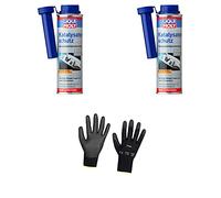 Iloda 2xOriginal Liqui Moly 300ml Katalysatorschutz 21284 Schutzhandschuhe