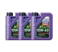 ILODA 3X Original Liqui Moly 1L Synthoil Race Tech GT1 10W-60 Motoröl Motorenöl Oil Öl 1390