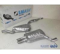 IMASAF Auspuff Set ab Kat für Audi A4 B5 V6 quattro 2.4 2.6 1994-2001|MSD + ESD
