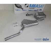 IMASAF Auspuff Set Mitteltopf+Endtopf für Audi A4+Avant quattro B5 1.9 TDI 95-01