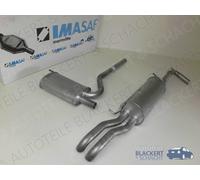 IMASAF Auspuffset Mitteltopf+Endtopf für Audi A4+Avant 1.9 TDI B5 55/66KW 95-01