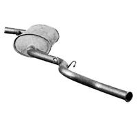 IMASAF Endschalldämpfer 357507 hinten für Fiat