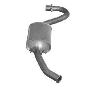 IMASAF Endschalldämpfer 358007 hinten für Fiat Citroën TALBOT