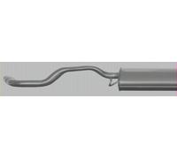 IMASAF Endschalldämpfer hinten für SEAT 30.44.07