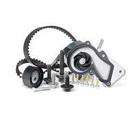 INA 530 0495 30 Wasserpumpe + Zahnriemensatz 27 mm Kompatibel mit FORD Fiesta Mk6 Schrägheck JA8, JR8 FOCUS III Turnier Fiesta Mk5 Schrägheck JH1, JD1, JH3, JD3 MONDEO IV Turnier BA7 FOCUS III
