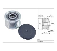 Generatorfreilauf Schaeffler INA 535 0075 10