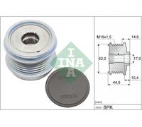 INA | Generatorfreilauf | 535 0343 10