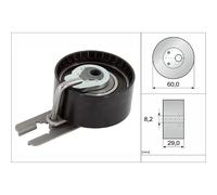 INA | Spannrolle, Zahnriemen | 531 0555 10