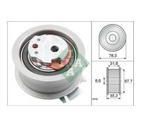 Spannrolle, Zahnriemen Schaeffler INA 531 0628 30