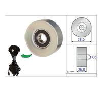 Umlenk-/Führungsrolle, Keilrippenriemen Schaeffler INA 532 0676 10