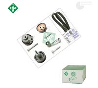 INA Zahnriemen Satz VW AUDI SEAT SKODA 1.4 1.6 16V FSI GTI 2 Zahnriemen+4 Rollen