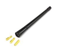 INION Kurzstab Auto-Antenne 16cm - Perfekter Empfang - UNIVERSAL - für jedes Auto geeignet - Stabantenne 16cm + 3 Adapter!