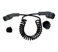 InLine EV Spiral-Autoladekabel 11kW Typ2, 3-phasig, 5m