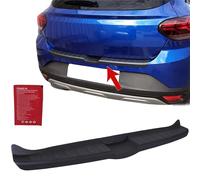 INLY Ladekantenschutz Stoßstangenschutz Heckschutz Schutzleisten Kofferraum Lack Schutz Leiste ABS Mat Schwarz kompatibel mit Sandero (ab 2021)