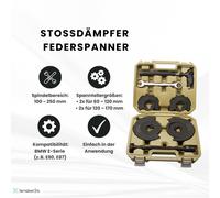 Innen Federspanner Schraubenfedern Innenspanner BMW Federn wechseln Stoßdämpfer