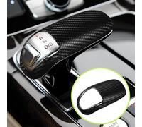 Innen-Getriebeschalter-Kopf-Abdeckung Schwarz Kohlefaser für Audi A8 2011-2017