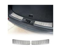 OMAC Innen Ladekantenschutz Stoßstange kompatibel mit Land Rover Discovery Sport 2014-24 Chrom