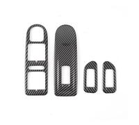 Innenabdeckung Zierleiste Fensterheber-Bedienfeldabdeckung In Carbonfaser-Optik Für VW Für Golf 6 Für MK6 2010-2013