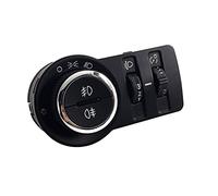 Innenräume Auto Nebelscheinwerfer Scheinwerfer Schalter Taste kompatibel mit Cruze Malibu Auto GM13301749 Hohe Qualität, Machen Sie Ihr Interieur Cooler (Color : Without Auto)