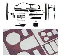 Innenraum Dekor Cockpit für Audi A6 Limo Alload Avant 2004-2011 Wurzelholz Optik