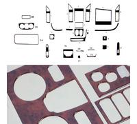 Innenraum Dekor Cockpit für Fiat Ducato 2014-2025 Wurzelholz Optik 26tlg