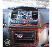 Innenraum Dekor Cockpit für Ford Transit 1995-1997 7tlg Wurzelholz Optik
