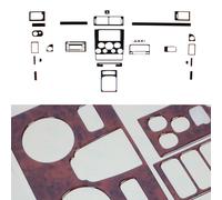 Innenraum Dekor Cockpit für Ford Transit Connect 2002-2007 Wurzelholz Optik 20x