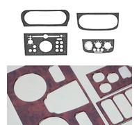 Innenraum Dekor Cockpit für Opel Corsa C Combo C CDR VDO Wurzelholz Optik 6tlg