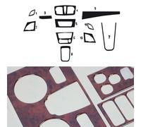 Innenraum Dekor Cockpit für Renault Megane 2009-2016 1 Wurzelholz Optik 11tlg
