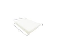 Innenraumluftfilter MAHLE KNECHT LA 877