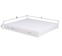 Innenraumfilter KNECHT LA888 [A]